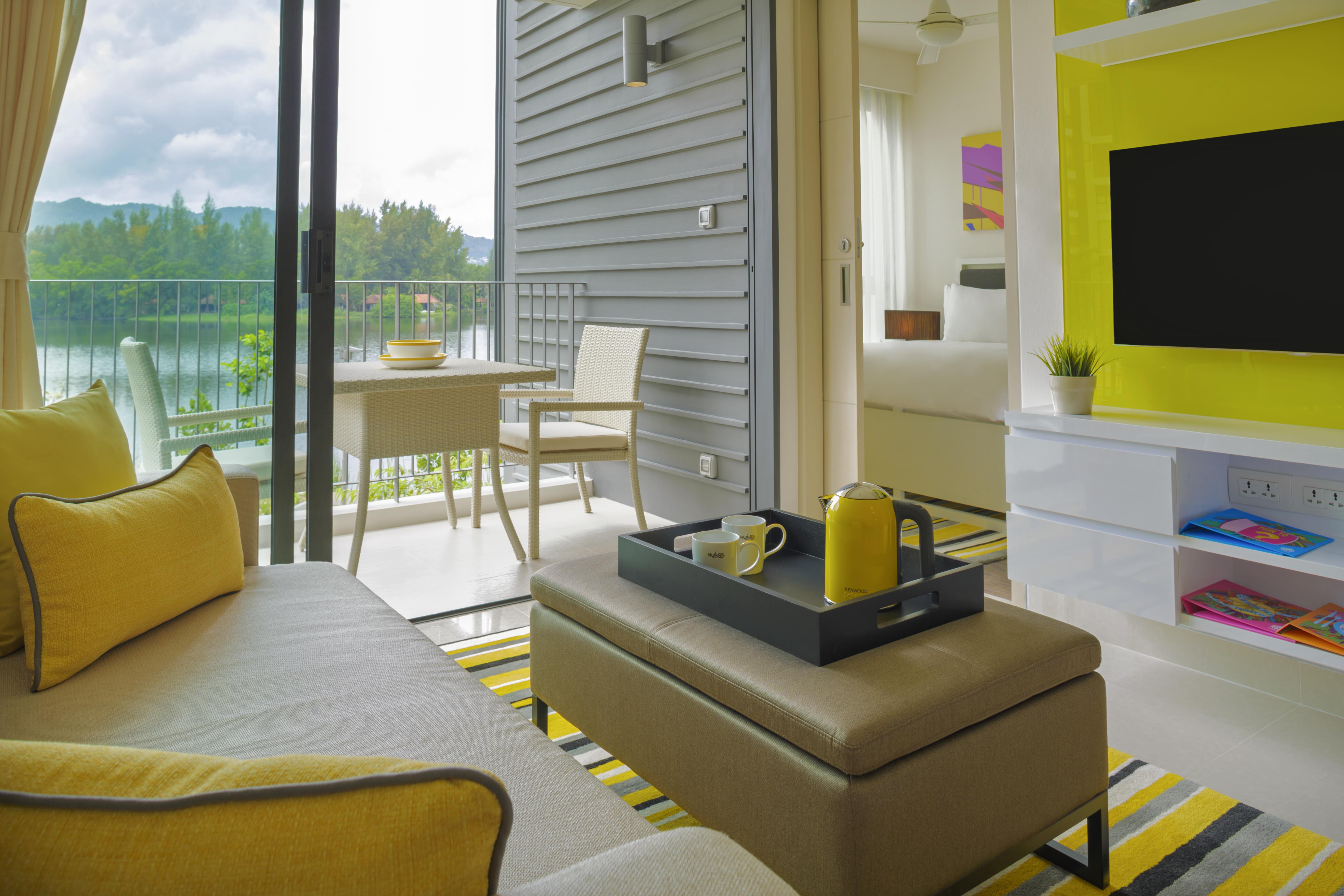 Cassia Phuket, Part Of Banyan Group Strand Bang Tao Exterior foto A living room at the hotel