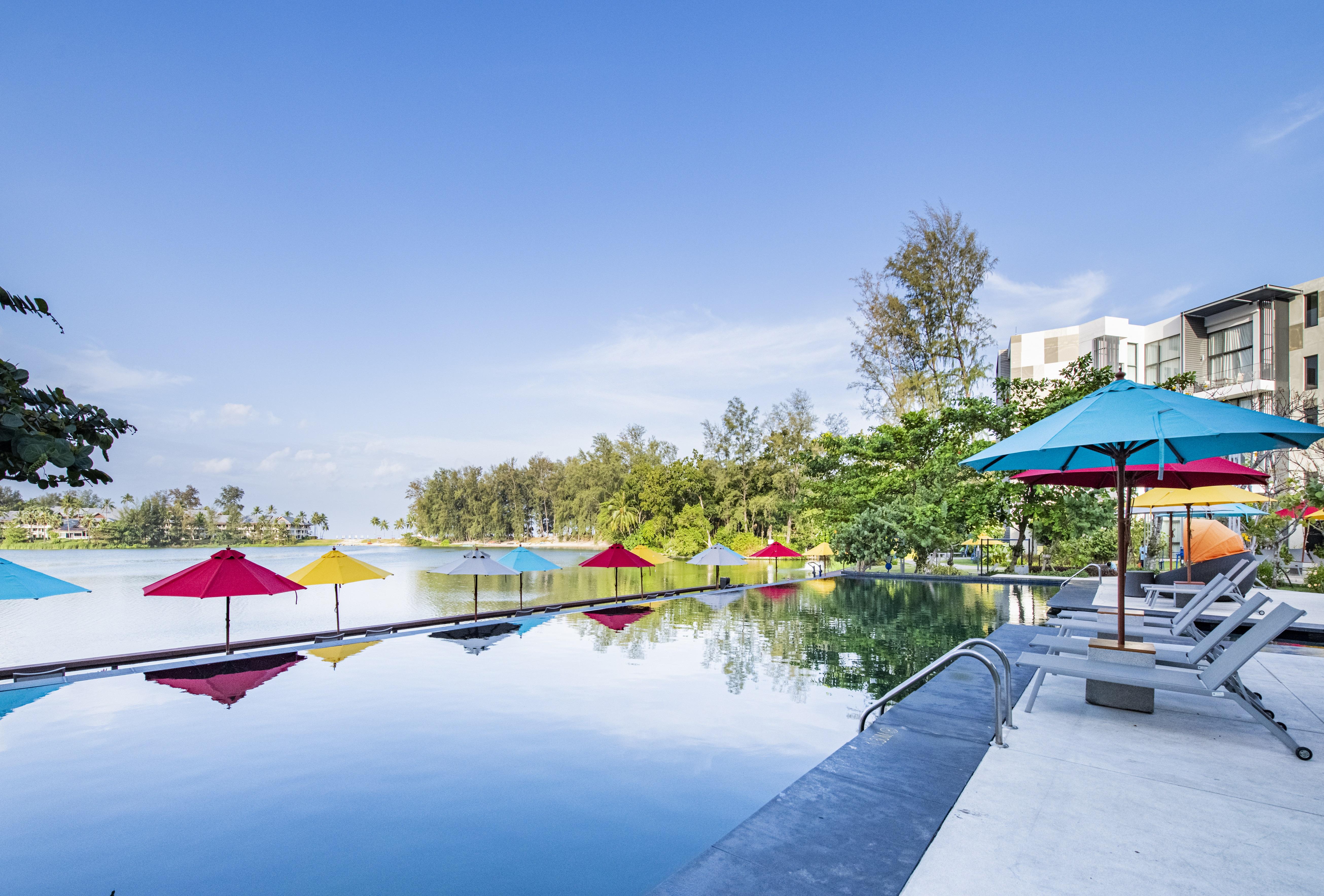 Cassia Phuket, Part Of Banyan Group Strand Bang Tao Exterior foto The pool at the hotel