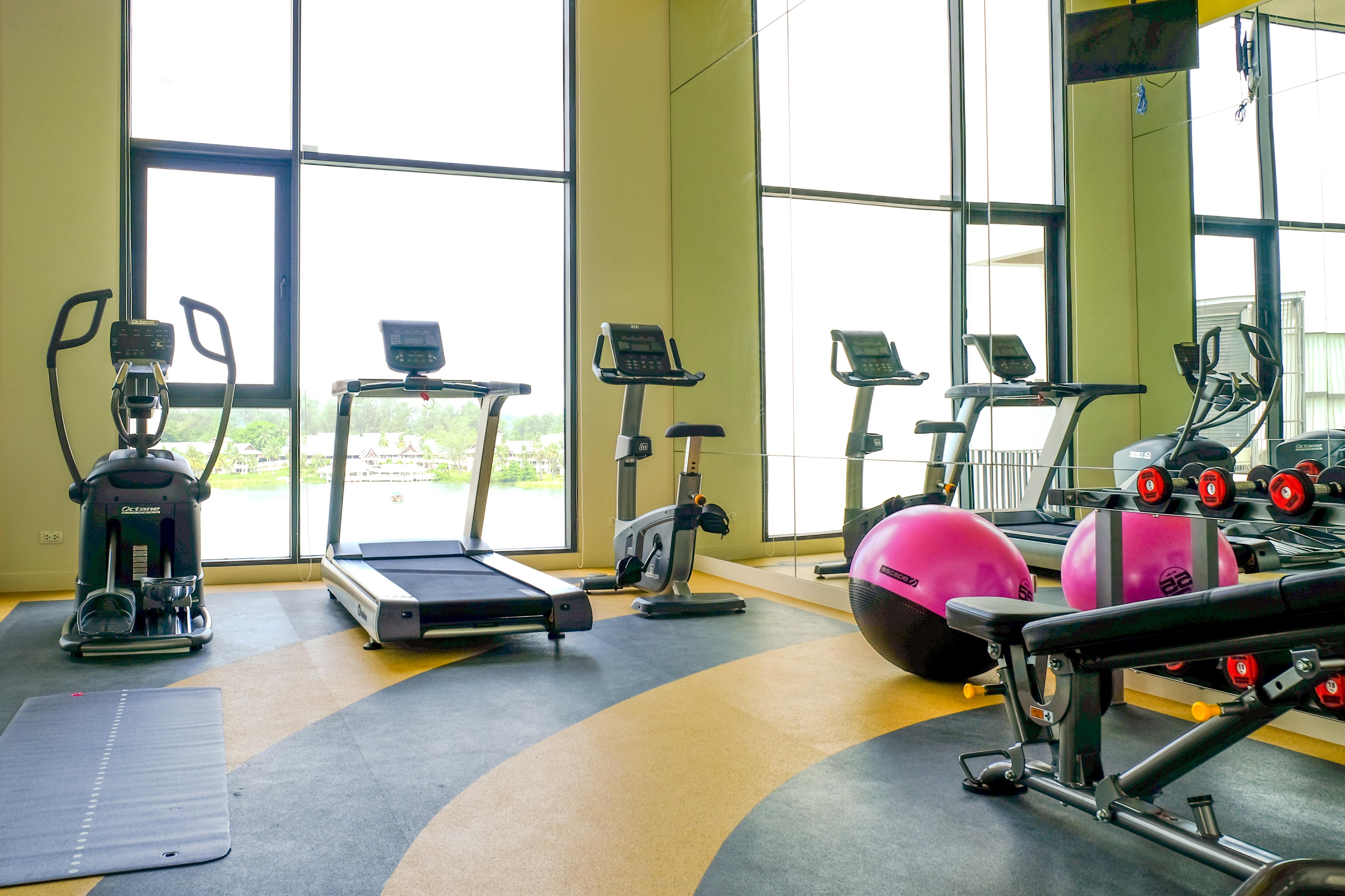 Cassia Phuket, Part Of Banyan Group Strand Bang Tao Exterior foto A gym in a hotel